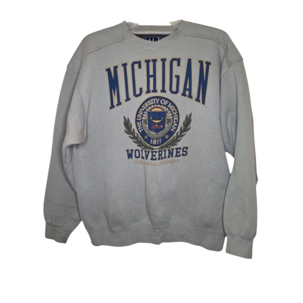 Galt Sand Vintage Michigan Wolverines Crewneck Size Large